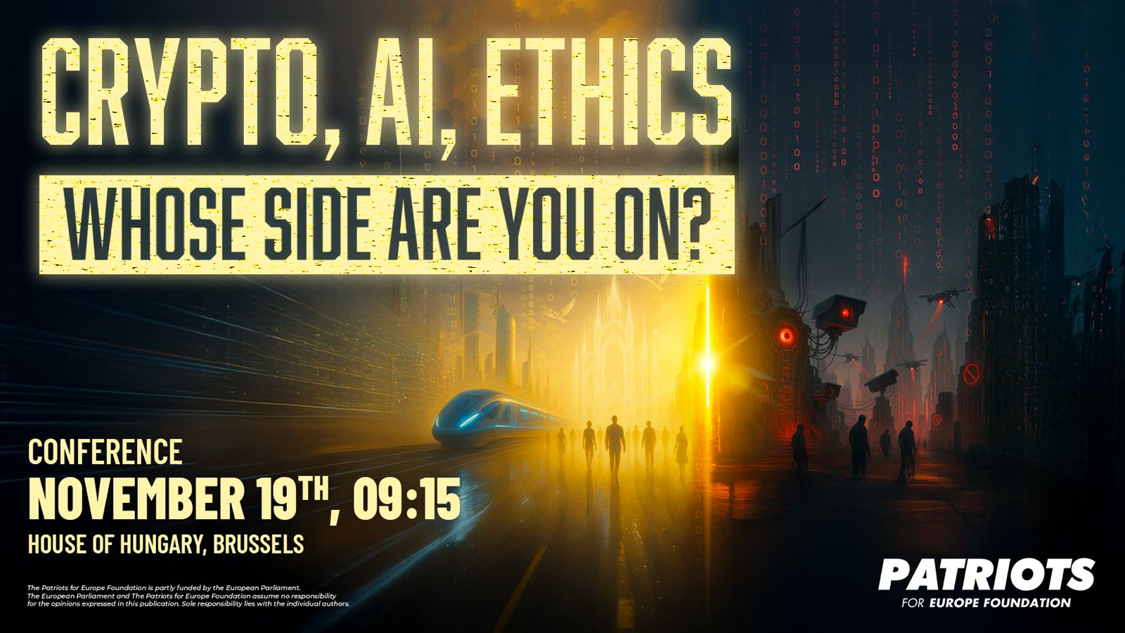 Crypto, AI, Ethics: Whose Side Are You On?