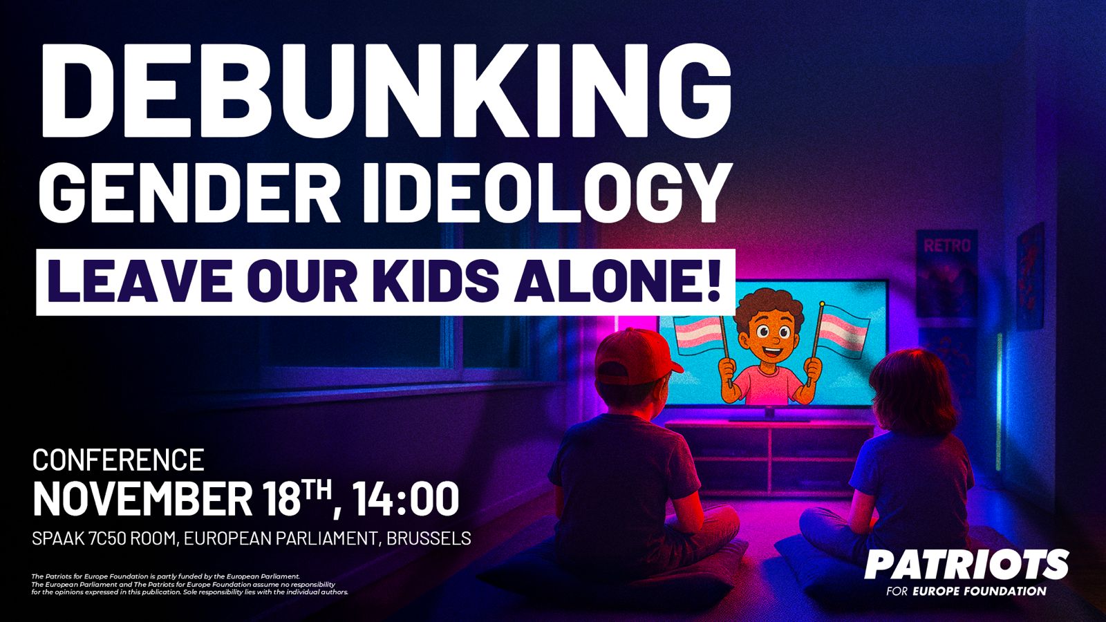 Debunking Gender Ideology: Leave Our Kids Alone!