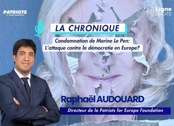 chronique radio courtoisie sur la condamnation de Marine Le Pen